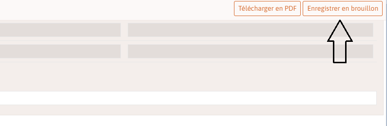 Enregistrer brouillon - epropriete 