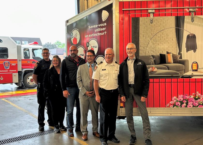 Remorque prévention incendie