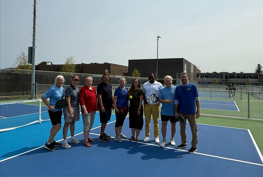 Ville de Repentigny - Inauguration pickleball JBM
