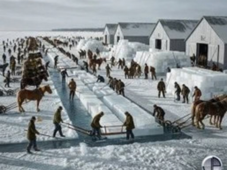 De la glace à la glacière